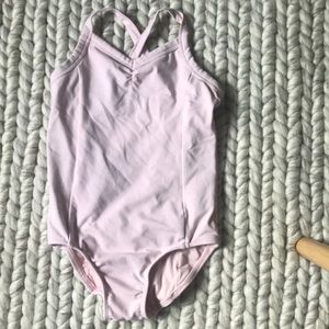 Pink Gap leotard